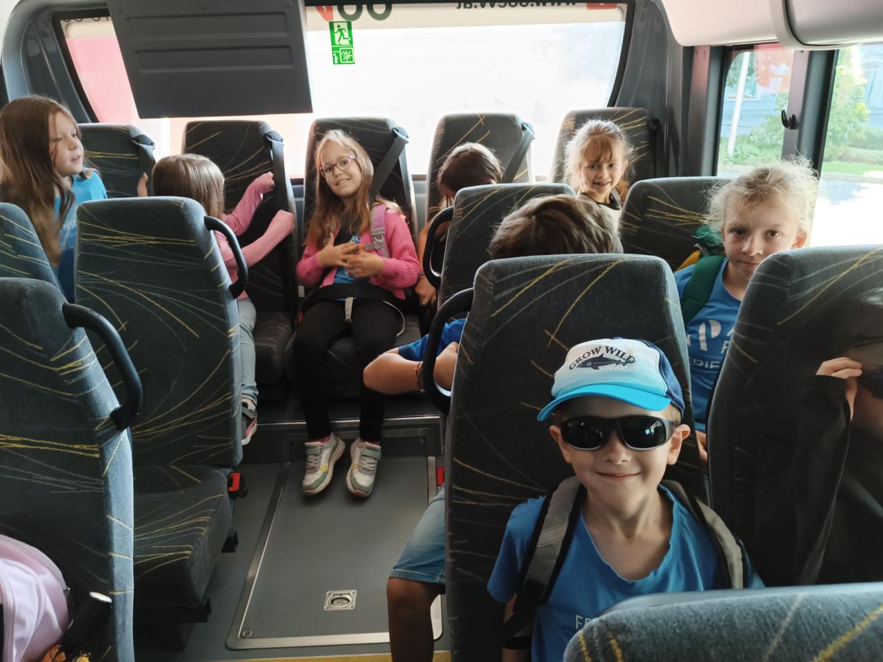 Cool im Bus